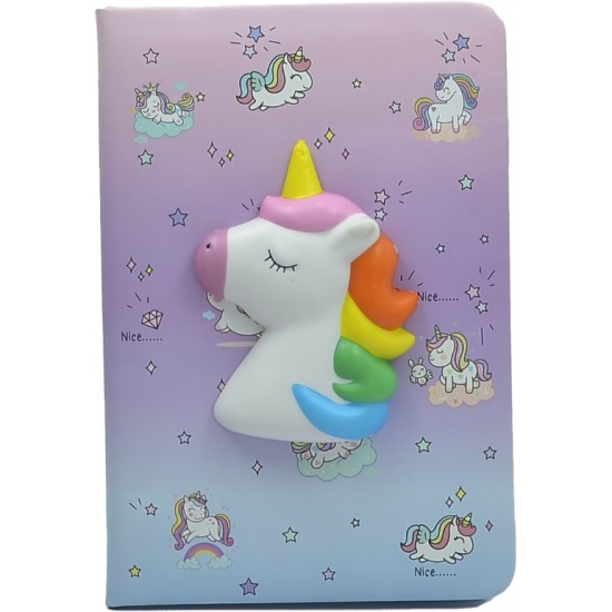 TAROS UNICK COLOR PUFFY ANİMALS DERİ  A5 DEFTER