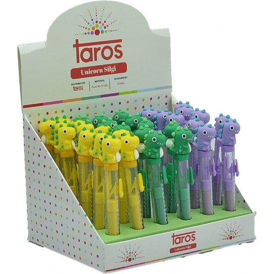 TAROS UNICK COLOR DİNAZOR BASMALI SİLGİ