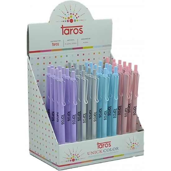 TAROS UNICK COLOR PASTEL KLİPSLİ VERSATİL KALEM