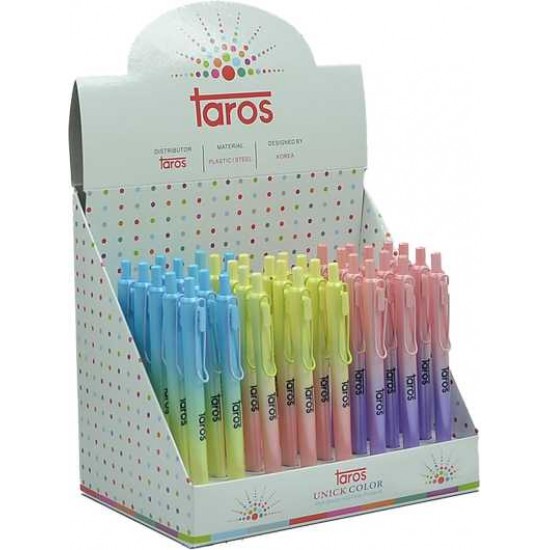 TAROS UNICK COLOR SOFT KLİPSLİ VERSATİL KALEM