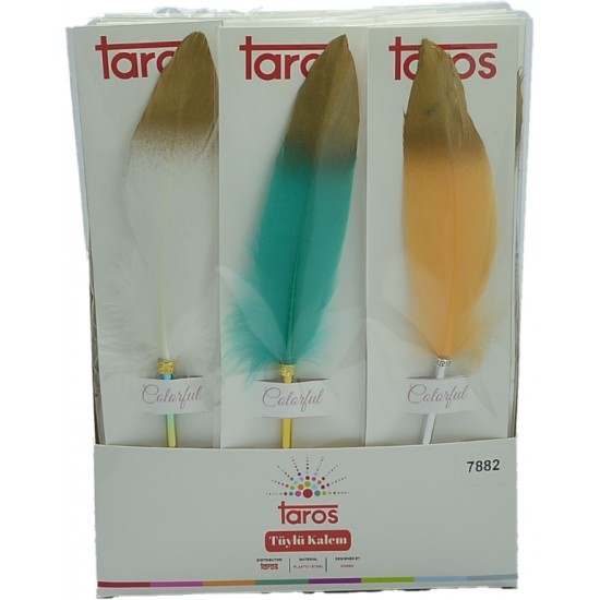 TAROS UNICK COLOR  VİNTAGE GOLD TÜY TÜKENMEZ KALEM